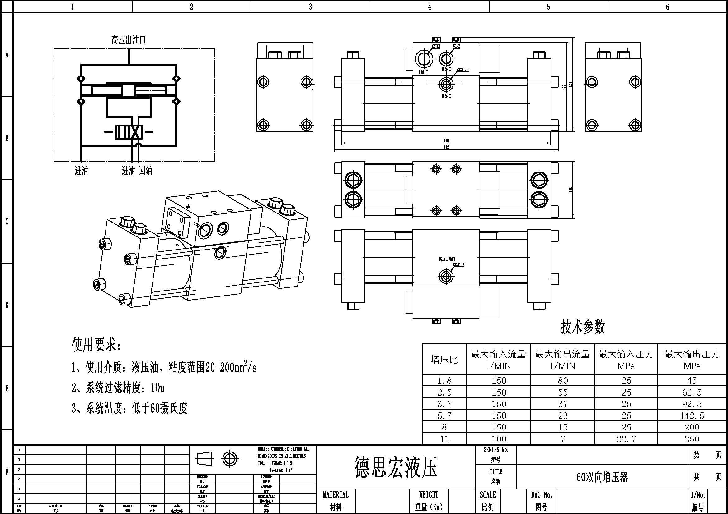 液壓增壓閥，液壓增壓器